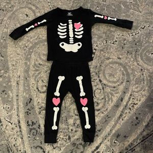Old Navy skeleton pajama